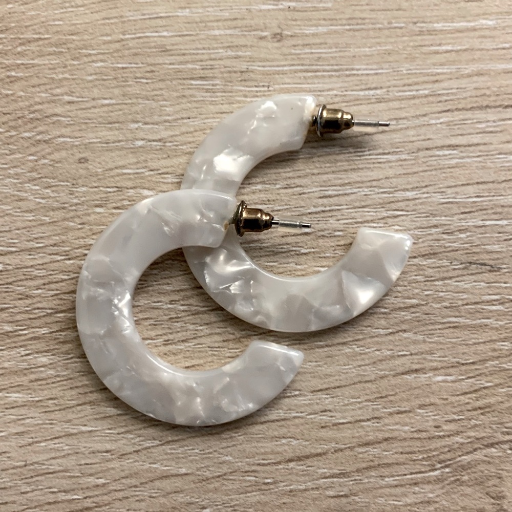 Madewell Tortoise Hoops